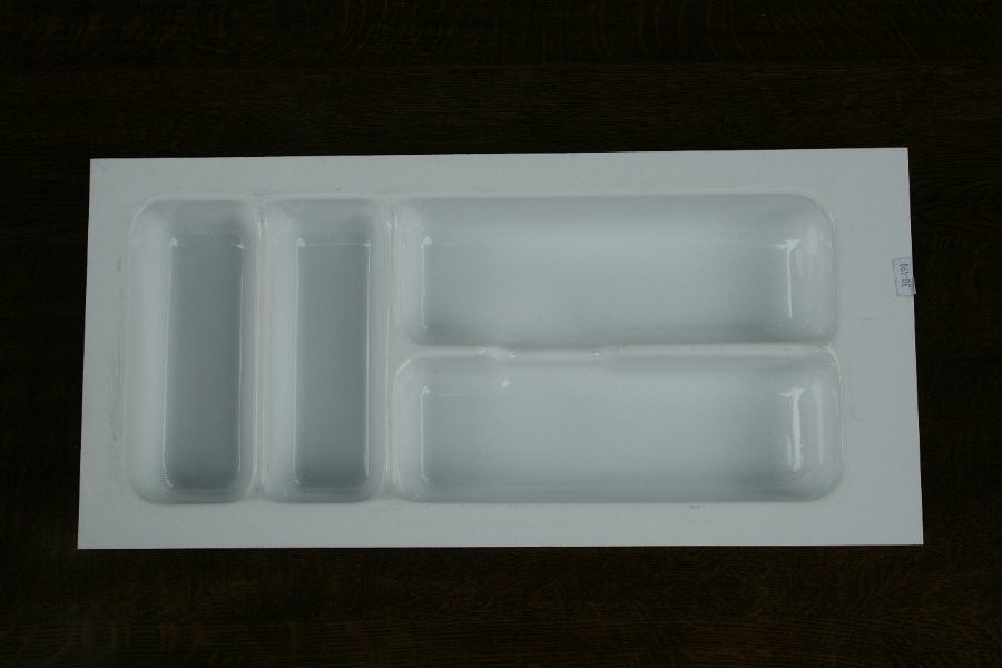 Wkład szuflady 490x30 biały (24cm x 49cm x 5cm)