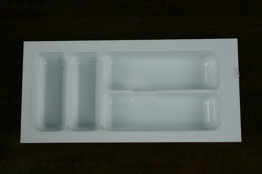 Wkład szuflady 490x30 biały (24cm x 49cm x 5cm)