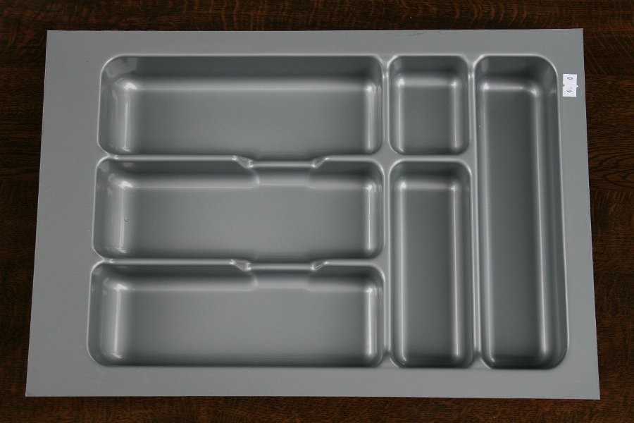 Wkład szuflady 490x40 aluminium (34cm x 49cm x 5cm)