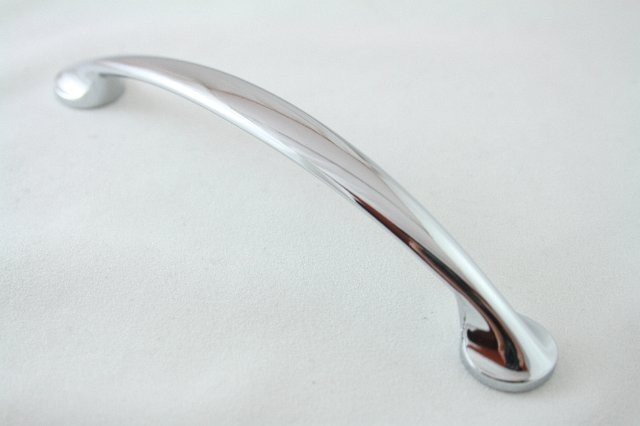 Uchwyt meblowy  C-614-G2, 128mm, aluminium, nomet