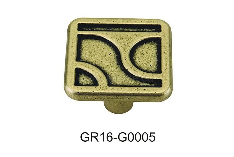 gałka meblowa GR16 stare złoto