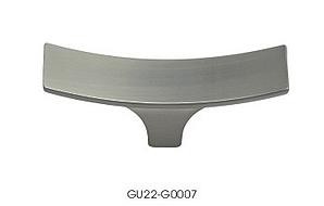 gałka meblowa GU2207 szlif, inox, gamet