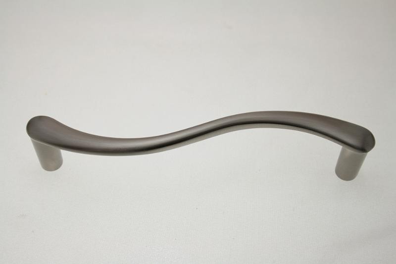 Uchwyt meblowy UN4307, szlif, gamet, 128mm