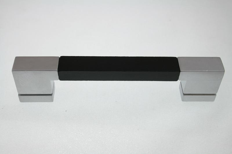 Uchwyt meblowy relingowy RE5008, D17, 128mm, aluminium, gamet