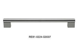 Uchwyt meblowy RE8107, szlif, gamet, 270mm