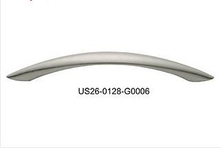 Uchwyt meblowy  US2606, satyna, 128mm, gamet