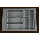Wkład szuflady 490x40 aluminium (34cm x 49cm x 5cm)