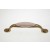 Uchwyt meblowy porcelanowy UP19-AB-MLK-4 porcelana + stare złoto, rozstaw 96mm, Gamet